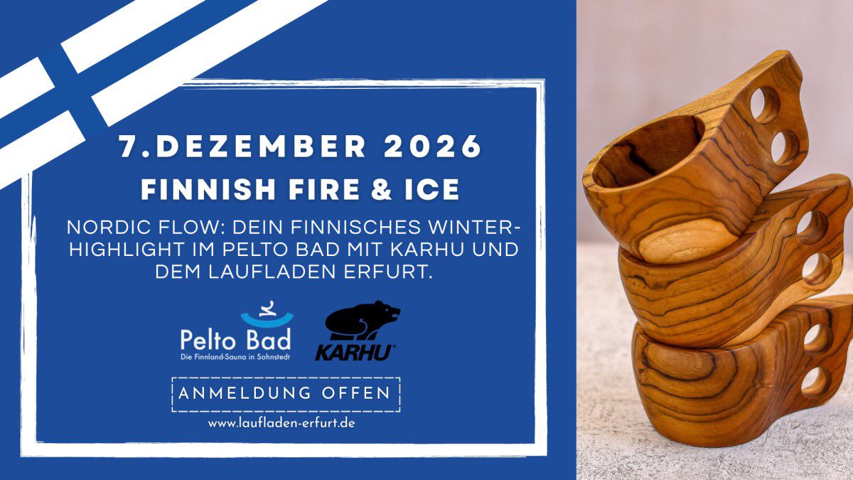 Coverbild FINNISH FIRE & ICE – Die Karhu Momentum Nacht am 7.Dezember 2026